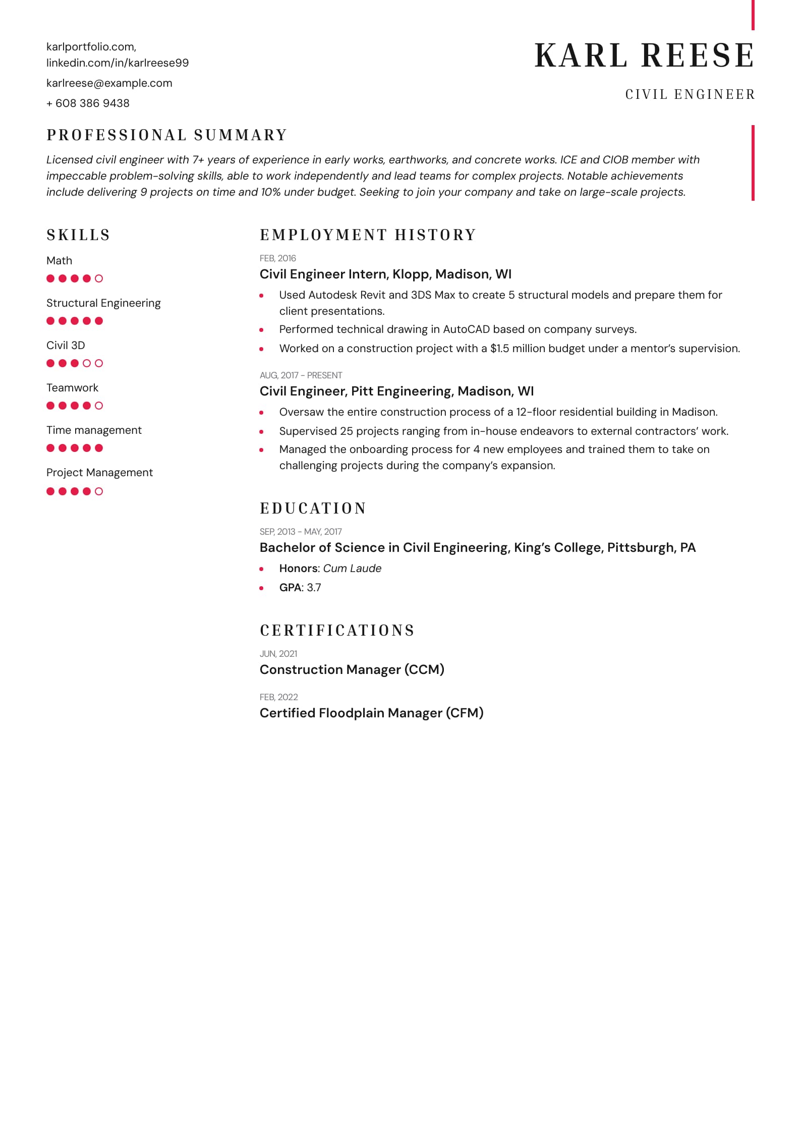 Civil Engineer
