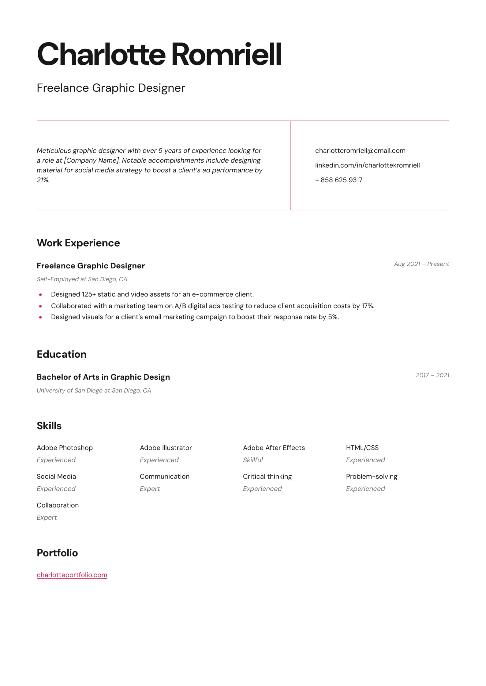 Freelance Graphic Designer